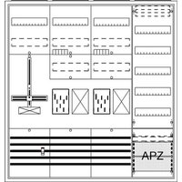 Striebel & John 2CPX054224R9999 BA47FH Komplettschrank Unterputz, Aufputz, teilversenkt Inhalt 1St. von Striebel & John