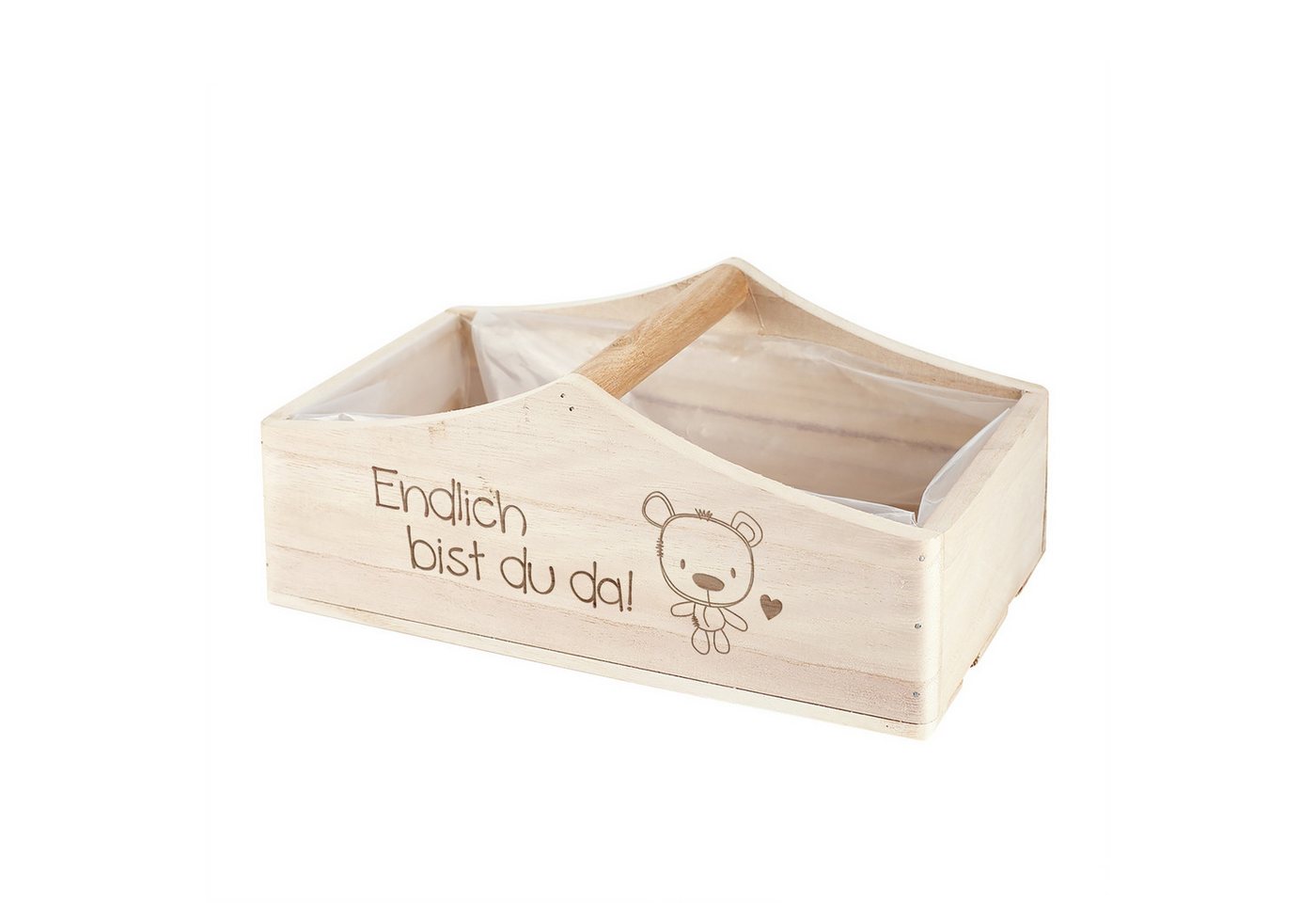 Striefchen Geschenkbox zur Geburt mit süßem Teddy Motiv graviert "Endlich bist du da" Striefchen Geschenkbox zur Geburt mit süßem Teddy Motiv graviert "Endlich bist du da" von Striefchen