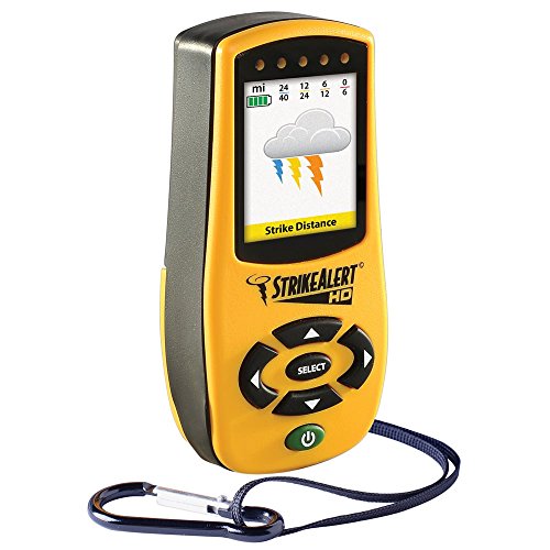 Strike Alert HD Lightning Detector, Yellow by Strike Alert Strike Alert HD Lightning Detector, Yellow by Strike Alert von Strike Alert