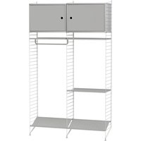 String Furniture - Flur Garderobe Regal Kombination Bundle T von String Furniture