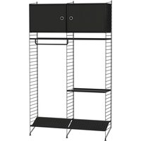 String Furniture - Flur Garderobe Regal Kombination Bundle T von String Furniture