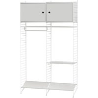 String Furniture - Flur Garderobe Regal Kombination Bundle T von String Furniture