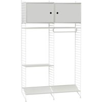 String Furniture - Flur Garderobe Regal Kombination Bundle T von String Furniture
