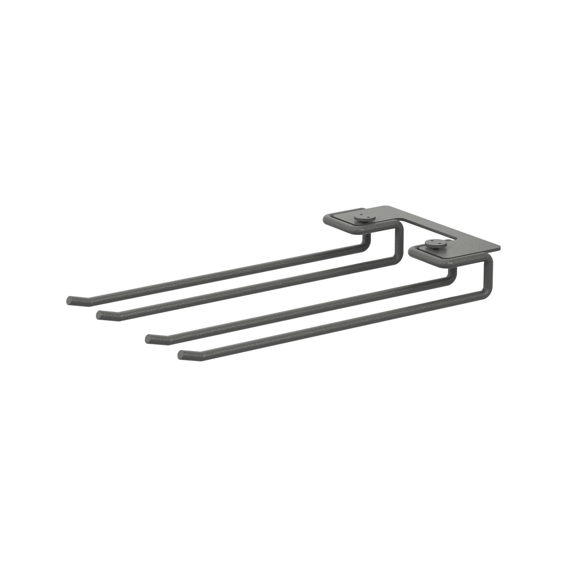 String Furniture - String System Aufhängegestell für Gläser 2er Set - dunkelgrau/beschichtet/BxHxT 14x3x20cm/2 Stück String Furniture - String System Aufhängegestell für Gläser 2er Set - dunkelgrau/beschichtet/BxHxT 14x3x20cm/2 Stück von String Furniture