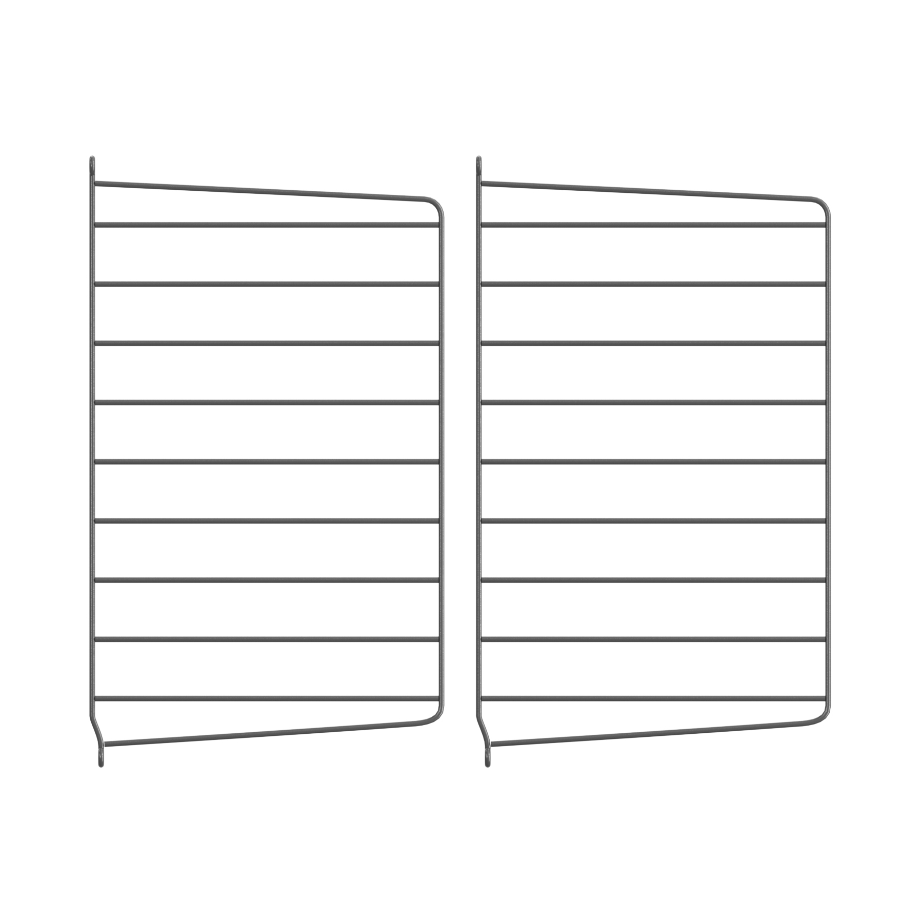 String Furniture - String System Wandleiter 50x30cm - dunkelgrau/Wandmontage/50x30cm/2er Set String Furniture - String System Wandleiter 50x30cm - dunkelgrau/Wandmontage/50x30cm/2er Set von String Furniture