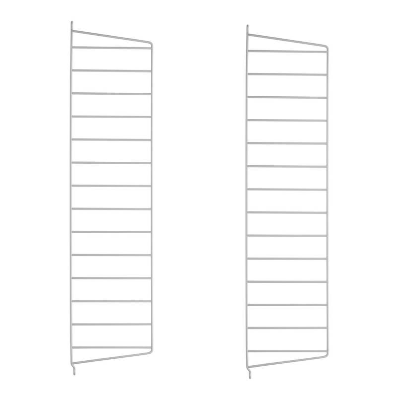 String Furniture - String System Wandleiter 75x20cm - beige/Wandmontage/75x20cm/2er Set von String Furniture