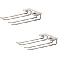 String - Hanger Rack Modul für Weingläser, 16 x 20 cm, beige (2er-Set) von String Furniture