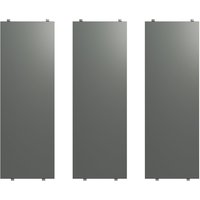 String - Regalboden 58 x 20 cm (3er-Pack), dunkelgrau von String Furniture