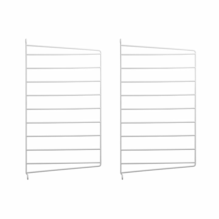String Wandleiter Für String Regal Drahtleiter Halterung 50x30 Cm 2er Set Weiß B-Ware String Wandleiter Für String Regal Drahtleiter Halterung 50x30 Cm 2er Set Weiß B-Ware von String Furniture