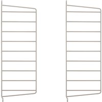String - Wandleiter für String Regal 50 x 20 cm (2er-Set), beige von String Furniture