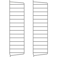 String - Wandleiter für String Regal 75 x 20 cm (2er-Set), dunkelgrau von String Furniture