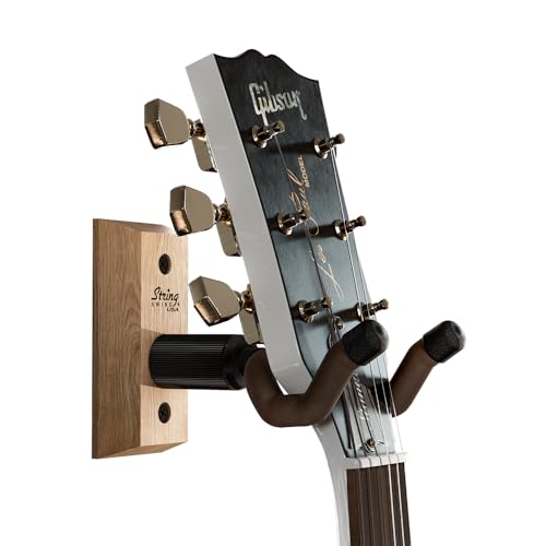 String Swing cc01 K-a Hartholz Home & Studio Wandhalterung Gitarre Keeper – Esche String Swing cc01 K-a Hartholz Home & Studio Wandhalterung Gitarre Keeper – Esche von String Swing