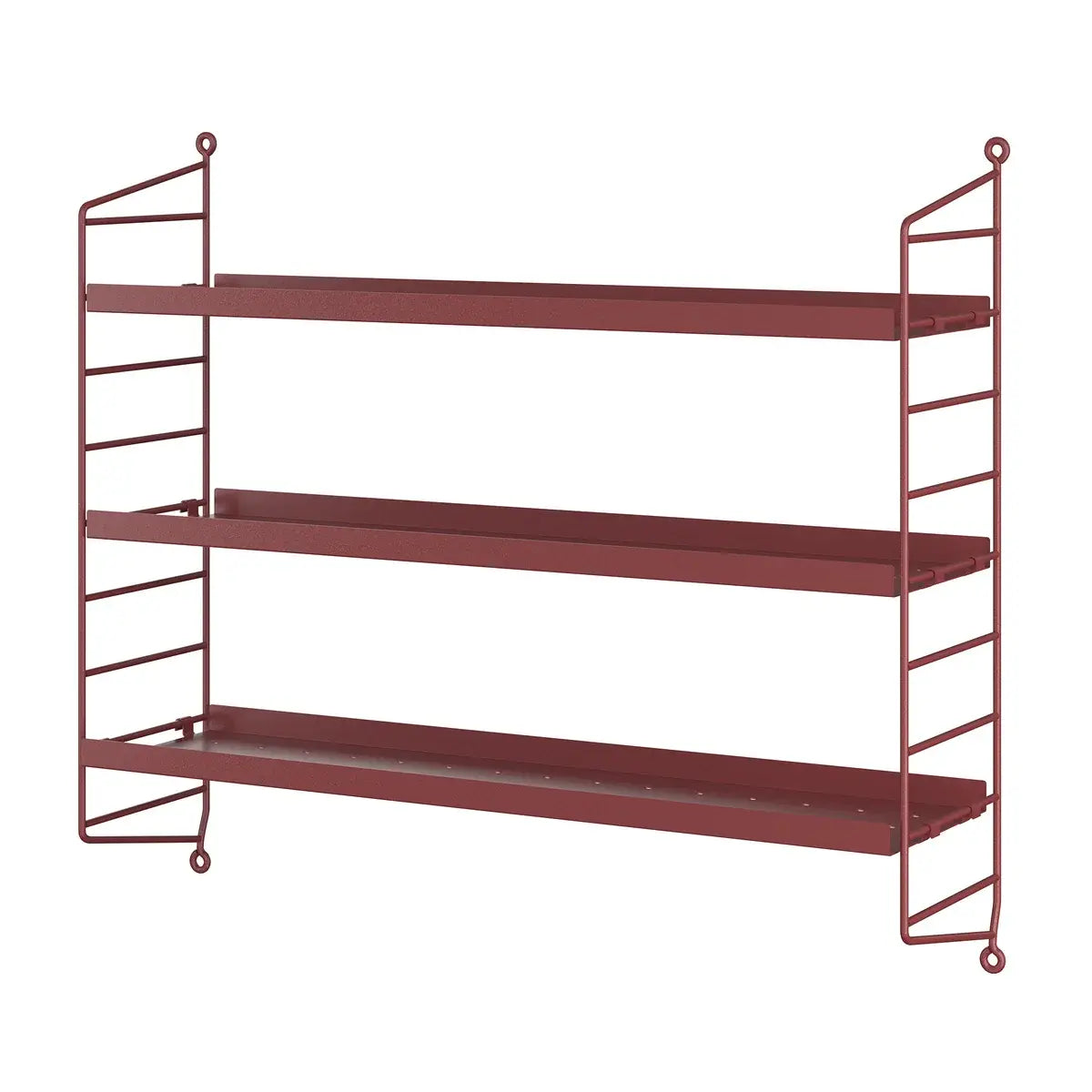 B-Ware String Pocket Metall Wandregal Regal Ablage Blau 3 Regalböden Nisse Siehe Text von String