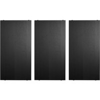 Fachboden Set System esche gebeizt schwarz 58 x 30 cm von String Furniture