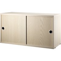 Schrankelement System esche 78 x 20 cm von String Furniture