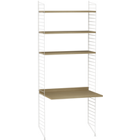 String Furniture - Arbeitszimmer Regalkombination Bundle A von String Furniture