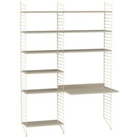 String Furniture - Arbeitszimmer Regalkombination Bundle B von String Furniture