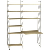 String Furniture - Arbeitszimmer Regalkombination Bundle B von String Furniture