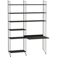String Furniture - Arbeitszimmer Regalkombination Bundle B von String Furniture