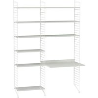 String Furniture - Arbeitszimmer Regalkombination Bundle B von String Furniture