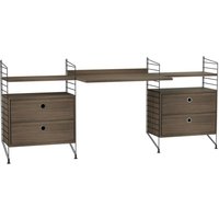 String Furniture - Arbeitszimmer Schreibtisch Bundle C von String Furniture