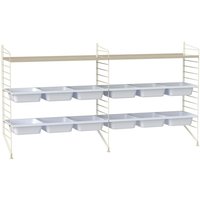 String Furniture - Aufbewahrung Kinderzimmer Bundle F von String Furniture