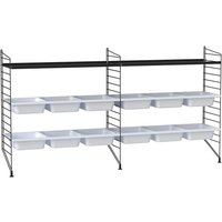 String Furniture - Aufbewahrung Kinderzimmer Bundle F von String Furniture