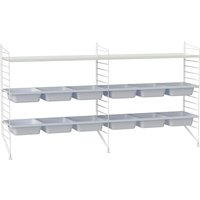 String Furniture - Aufbewahrung Kinderzimmer Bundle F von String Furniture