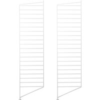 String - Bodenleiter für String (Works) Regal 115 x 30 cm (2er-Set), weiß von String Furniture