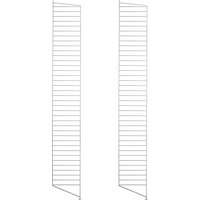 String - Bodenleiter für String Regal 200 x 30 cm (2er Set), grau von String
