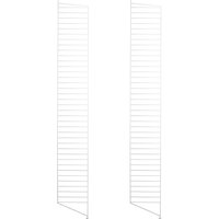 String - Bodenleiter für String Regal 200 x 30 cm (2er Set), weiß von String Furniture