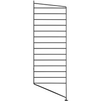 String - Bodenleiter für String Regal 85 x 30 cm, schwarz von String Furniture