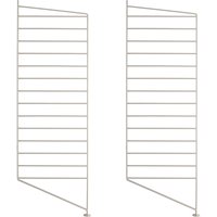 String - Bodenleiter für String Regal 85 x 30 cm (2er-Set), beige von String Furniture