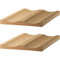 String - Flaschenhalter aus Kork, B 19 x T 30 cm, braun (2er-Set) von String Furniture