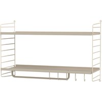 String Furniture - Flur Garderobe Hängend Bundle D von String Furniture