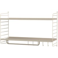 String Furniture - Flur Garderobe Hängend Bundle D von String Furniture