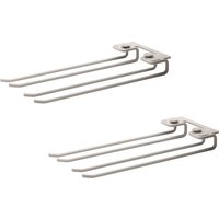 String - Hanger Rack Modul für Weingläser, 16 x 30 cm, beige (2er-Set) von String Furniture