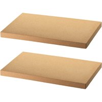 String - Korkunterlage, B 19 x T 30 cm, braun (2er-Set) von String Furniture