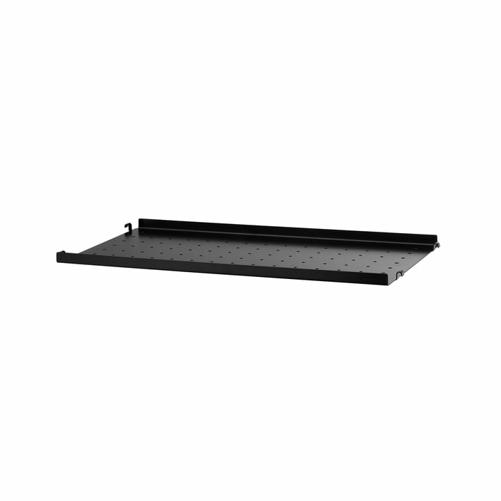 String Metallboden Regalboden Regal Küchenregal Badezimmer Einlegeboden Schwarz B-Ware von String