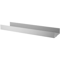 String - Metallboden mit hoher Kante, 78 x 20 cm, grau String - Metallboden mit hoher Kante, 78 x 20 cm, grau von String Furniture