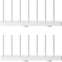 String - Plattenhalter, 20 cm weiß (2er-Set) von String Furniture