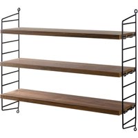 String - Pocket, Nussbaum / schwarz von String Furniture