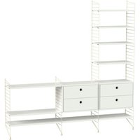 String Furniture - Regal Schrankkombination Wohnzimmer Bundle J String Furniture - Regal Schrankkombination Wohnzimmer Bundle J von String Furniture