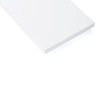 String - Regalboden 58 x 20 cm (3er-Pack), weiß lackiert von String
