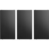 String - Regalboden 58 x 30 cm (3er-Pack), Esche schwarz gebeizt von String Furniture
