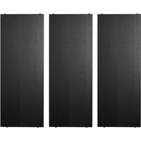 String - Regalboden 78 x 30 cm (3er-Pack), Esche schwarz gebeizt von String Furniture