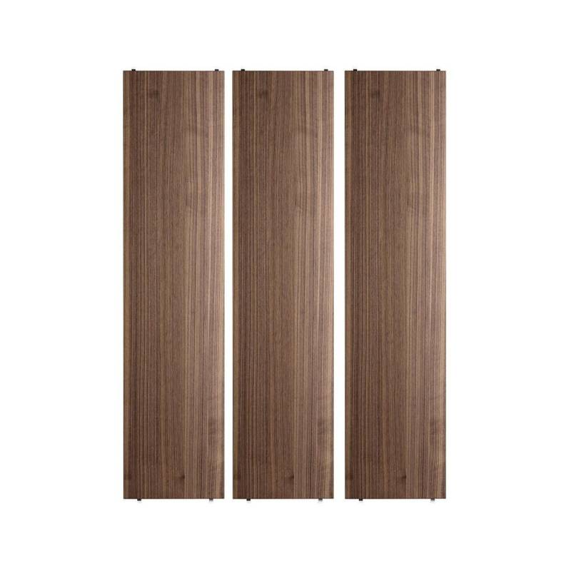 String Regalboden 78x20cm 3er Pack Walnuss Regalböden Siehe Text/Foto B-Ware von String