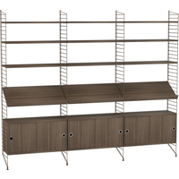 String Furniture - Regalkombination Wohnzimmer Bundle G von String Furniture