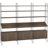 String Furniture - Regalkombination Wohnzimmer Bundle G von String Furniture