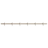 String - Relief Hakenleiste, mittel, 82 cm, beige von String